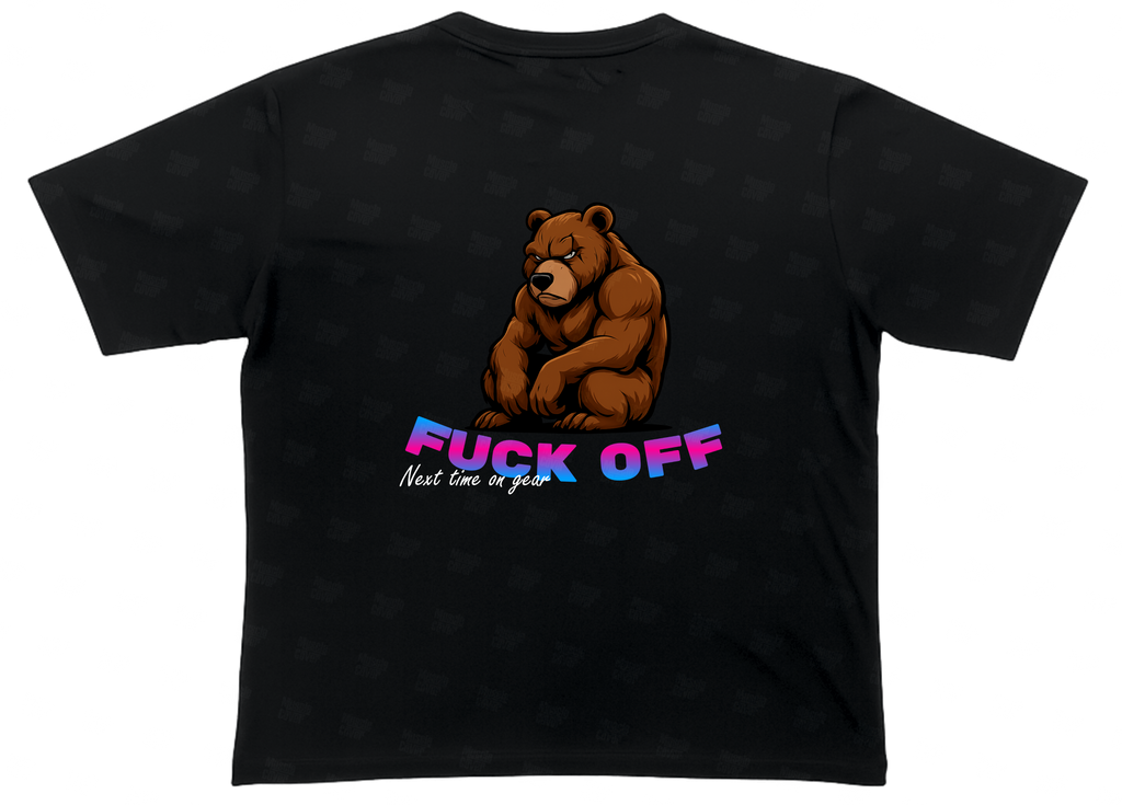 Fuck Off Oversized Shirt